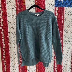 Blue madewell sweater